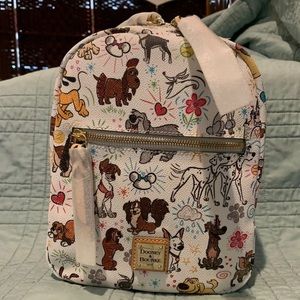 NEW Dooney and Bourke Disney Dogs mini backpack
